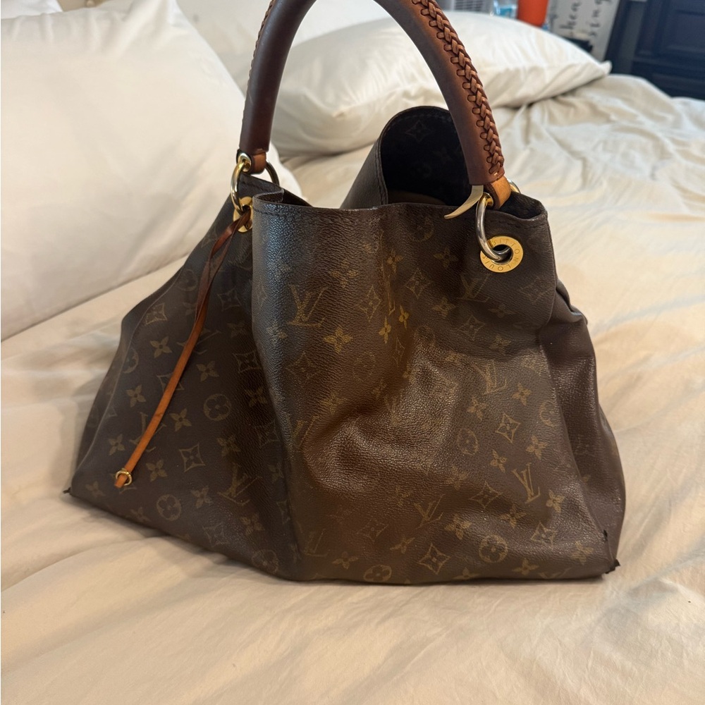 Louis Vuitton Dark Brown Monogram Shoulder Bag
